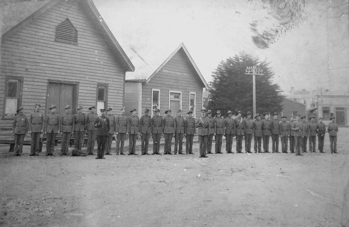 Drill Hall in Camp Street, Hokitika